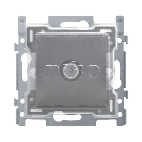 Niko - CONN. COAX. SIMPLE POUR TV, 2 GHZ, SOCLE ET FINIT., ANTHR, PPC