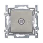 Niko - CONN. COAX. SIMPLE POUR TV, 2 GHZ, SOCLE ET FINIT., BRONZE, PPC