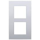 Niko - PLAQUE DE RECOUVREMENT DOUBLE, 60MM D'ENTRAXE, VERTICALE