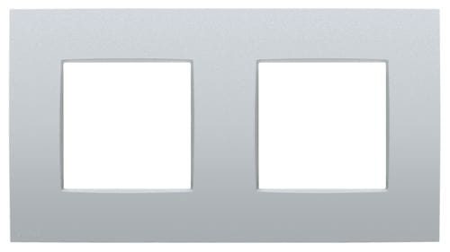 Niko - PLAQUE DE RECOUVREMENT DOUBLE AVEC 71MM D'ENTRAXE