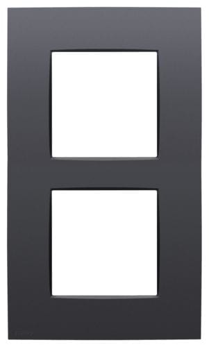 Niko - PLAQUE DE RECOUVREMENT DOUBLE, 60MM D'ENTRAXE, VERTICALE