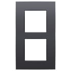 Niko - PLAQUE DE RECOUVREMENT DOUBLE, 60MM D'ENTRAXE, VERTICALE