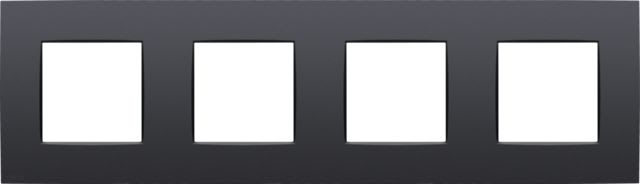 Niko - PLAQUE DE RECOUVREMENT QUADRUPLE AVEC 71MM D'ENTRAXE