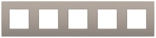 Niko - PLAQUE DE RECOUVREMENT QUINTUPLE AVEC 71MM D'ENTRAXE