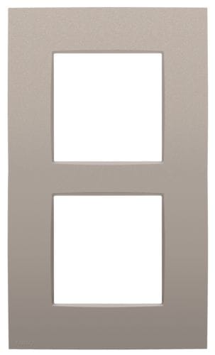 Niko - PLAQUE DE RECOUVREMENT DOUBLE, 60MM D'ENTRAXE, VERTICALE