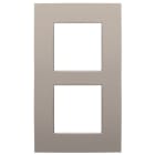 Niko - PLAQUE DE RECOUVREMENT DOUBLE, 60MM D'ENTRAXE, VERTICALE