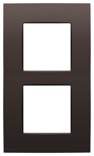 Niko - PLAQUE DE RECOUVREMENT DOUBLE, 60MM D'ENTRAXE, VERTICALE
