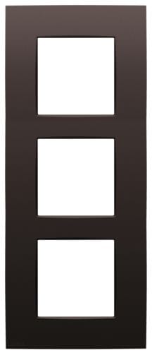 Niko - PLAQUE DE RECOUVREMENT TRIPLE, 60MM D'ENTRAXE, VERTICALE