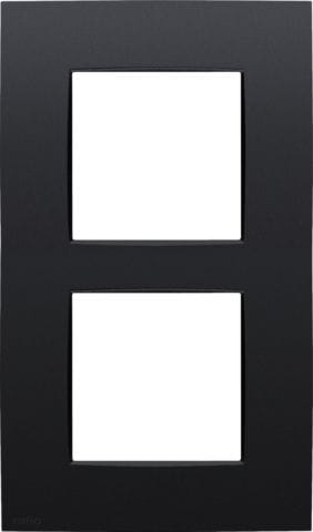 Niko - PLAQUE DE RECOUVREMENT DOUBLE, 60MM D'ENTRAXE, VERTICALE