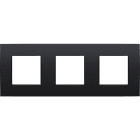 Niko - PLAQUE DE RECOUVREMENT TRIPLE AVEC 71MM D'ENTRAXE