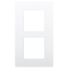Niko - PLAQUE DE RECOUVREMENT DOUBLE, 60MM D'ENTRAXE, VERTICALE