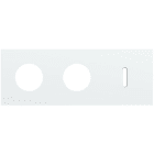 Niko - PLAQUE TRIPLE H71 PR 2 PRISES + 1 COMMUT SMPL,NIKO ROCKER