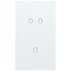 Niko - PLAQUE DBL V60 PR 1 COMMUT DBL + 1 COMMUT SMPL,NIKO TOGGLE