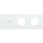 Niko - PLAQUE TRIPLE H71 PR 1 COMMUT DBL + 2 PRISES,NIKO TOGGLE