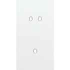 Niko - PLAQUE DBL V71 PR 1 COMMUT DBL + 1 COMMUT SMPL,NIKO TOGGLE