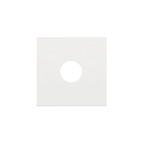 Niko - SET DE FINITION CONNEXION COAXIALE SIMPLE POUR TV, PURE WHITE