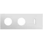 Niko - PLAQUE TRIPLE H71 PR 2 PRISES + 1 COMMUT SMPL,NIKO ROCKER