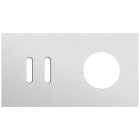 Niko - PLAQUE DBL H71 PR 1 COMMUT DBL + 1 PRISE,NIKO ROCKER