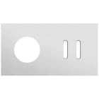 Niko - PLAQUE DBL H71 PR 1 PRISE + 1 COMMUT DBL,NIKO ROCKER