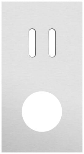 Niko - PLAQUE DBL V71 PR 1 COMMUT DBL + 1 PRISE,NIKO ROCKER