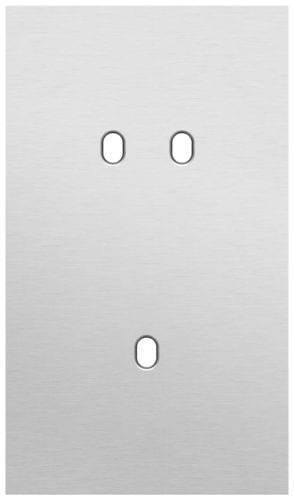Niko - PLAQUE DBL V60 PR 1 COMMUT DBL + 1 COMMUT SMPL,NIKO TOGGLE