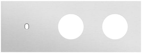 Niko - PLAQUE TRIPLE H71 PR 1 COMMUT SMPL + 2 PRISES,NIKO TOGGLE