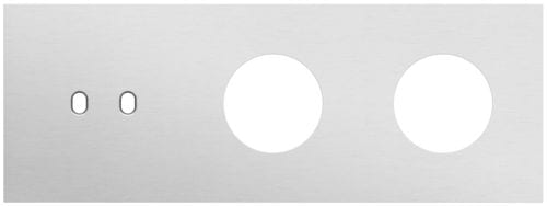 Niko - PLAQUE TRIPLE H71 PR 1 COMMUT DBL + 2 PRISES,NIKO TOGGLE