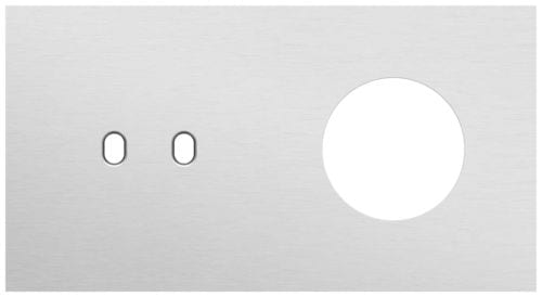 Niko - PLAQUE DBL H71 PR 1 COMMUT DBL + 1 PRISE,NIKO TOGGLE