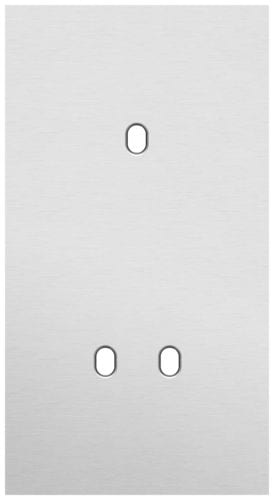 Niko - PLAQUE DBL V71 PR 1 COMMUT SMPL + 1 COMMUT DBL,NIKO TOGGLE