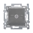 Niko - CONN. COAX. SIMPLE POUR TV, 2 GHZ, SOCLE ET FINIT., BLACK, PPC