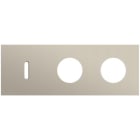 Niko - PLAQUE TRIPLE H71 PR 1 COMMUT SMPL + 2 PRISES,NIKO ROCKER