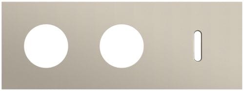 Niko - PLAQUE TRIPLE H71 PR 2 PRISES + 1 COMMUT SMPL,NIKO ROCKER
