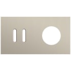 Niko - PLAQUE DBL H71 PR 1 COMMUT DBL + 1 PRISE,NIKO ROCKER