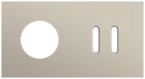 Niko - PLAQUE DBL H71 PR 1 PRISE + 1 COMMUT DBL,NIKO ROCKER