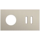 Niko - PLAQUE DBL H71 PR 1 PRISE + 1 COMMUT DBL,NIKO ROCKER
