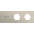Niko - PLAQUE TRIPLE H71 PR 1 COMMUT DBL + 2 PRISES,NIKO TOGGLE