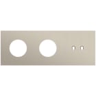 Niko - PLAQUE TRIPLE H71 PR 2 PRISES + 1 COMMUT DBL,NIKO TOGGLE