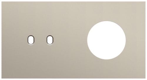 Niko - PLAQUE DBL H71 PR 1 COMMUT DBL + 1 PRISE,NIKO TOGGLE