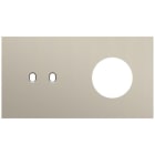 Niko - PLAQUE DBL H71 PR 1 COMMUT DBL + 1 PRISE,NIKO TOGGLE