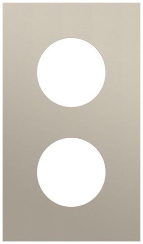 Niko - PLAQUE DBL 60  PR 2 PRISES,NIKO R&T