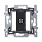 Niko - SOCLE POUR CONNEXION COAXIALE SIMPLE POUR TV, 2 GHZ, VIS