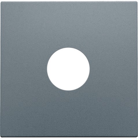 Niko - SET DE FINITION CONNEX. COAXIALE SIMPLE POUR TV, PURE BLUE GREY