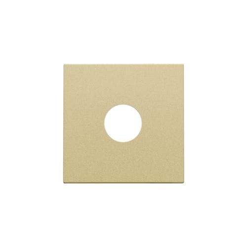 Niko - SET DE FINITION CONNEXION COAXIALE SIMPLE POUR TV, PURE GOLD