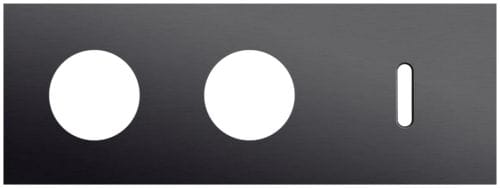 Niko - PLAQUE TRIPLE H71 PR 2 PRISES + 1 COMMUT SMPL,NIKO ROCKER