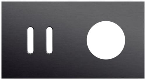 Niko - PLAQUE DBL H71 PR 1 COMMUT DBL + 1 PRISE,NIKO ROCKER