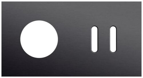 Niko - PLAQUE DBL H71 PR 1 PRISE + 1 COMMUT DBL,NIKO ROCKER