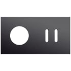 Niko - PLAQUE DBL H71 PR 1 PRISE + 1 COMMUT DBL,NIKO ROCKER
