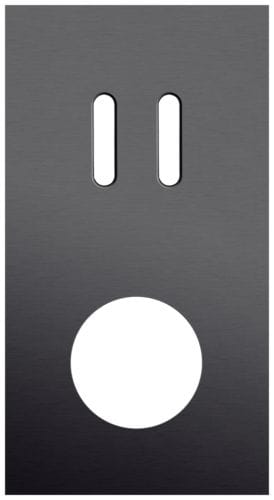 Niko - PLAQUE DBL V71 PR 1 COMMUT DBL + 1 PRISE,NIKO ROCKER