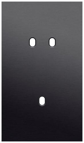 Niko - PLAQUE DBL V60 PR 1 COMMUT DBL + 1 COMMUT SMPL,NIKO TOGGLE