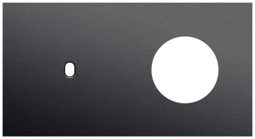 Niko - PLAQUE DBL H71 PR 1 COMMUT SMPL + 1 PRISE,NIKO TOGGLE